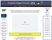 Tablet Screenshot of delabole.com